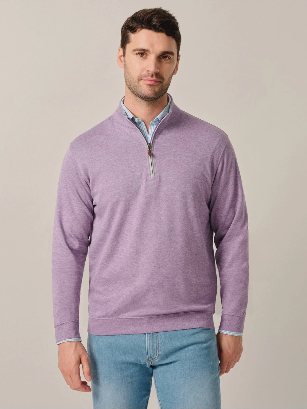 johnnie-O Sully 1/4 Zip Pullover Golf Sweater
